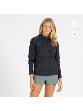 Vuori Outdoor Trainer Shell Jacket In Camo